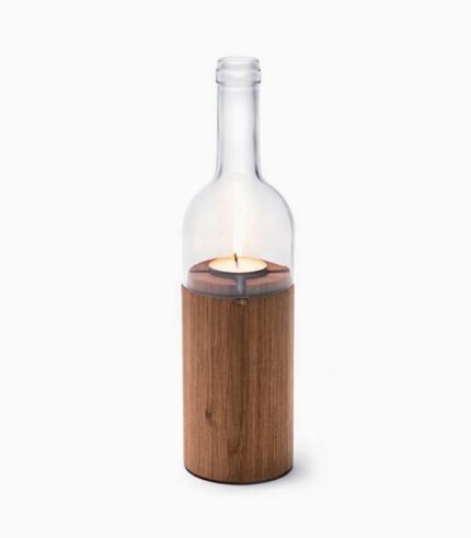 Wine Bottle Lantern