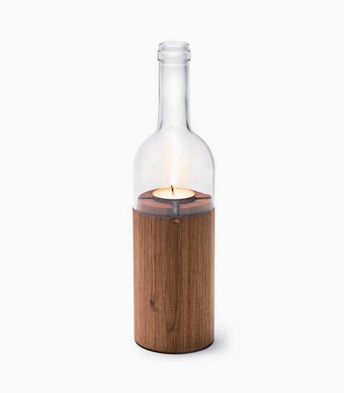 Wine Bottle Lantern